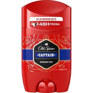 Old Spice Captain Stick Roll-On Men/Erkek Deodorant 50ML (9 Lu Set)