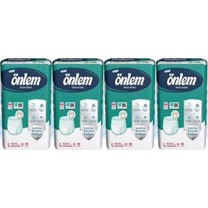 Önlem Emici Külot Yetişkin Hasta Bezi L - Large - Büyük 120 Adet (4PK*20)