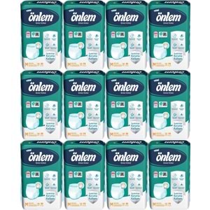 Önlem Emici Külot Yetişkin Hasta Bezi M - Medium - Orta 360 Adet (12PK*30)