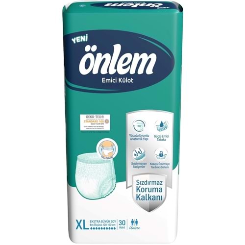Önlem Emici Külot Yetişkin Bezi XL- Extra Large - Ekstra Büyük 360 Adet (12PK*30)