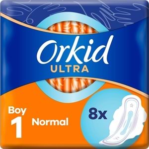 Orkid Hijyenik Ped Ultra Extra Normal 24 Adet Standart Pk (3PK*8)