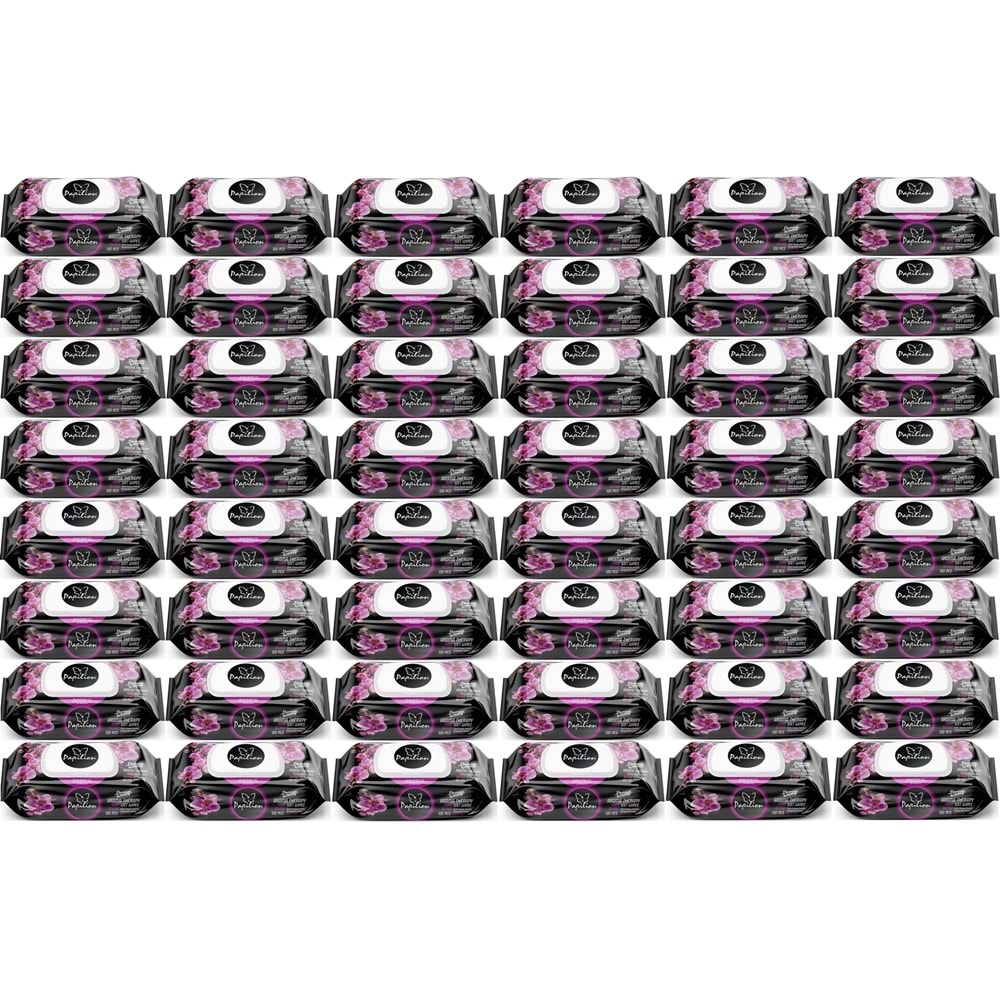 Papilion Islak Havlu Mendil 100 Yaprak Aroma Terapi (48 Li Set) 4800 Yaprak