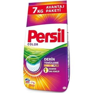 Persil Matik Toz Çamaşır Deterjanı 7KG Color/Renkli (46 Yıkama) + 10KG Canlı Renkler