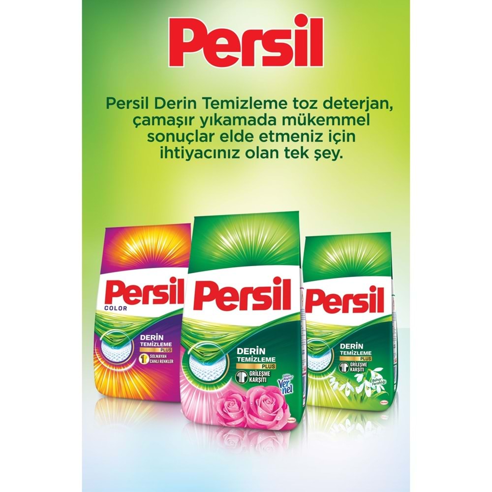 Persil Matik Toz Çamaşır Deterjanı 7KG Color/Renkli (46 Yıkama) + 10KG Canlı Renkler