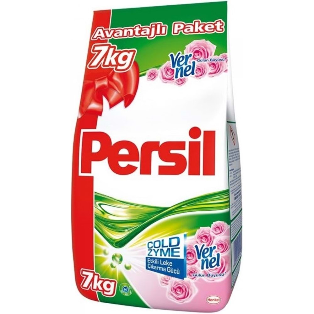 Persil Matik Toz Çamaşır Deterjanı 7KG Gülün Büyüsü (46 Yıkama) + 7KG Renklilere Özel / Dağ Esintisi