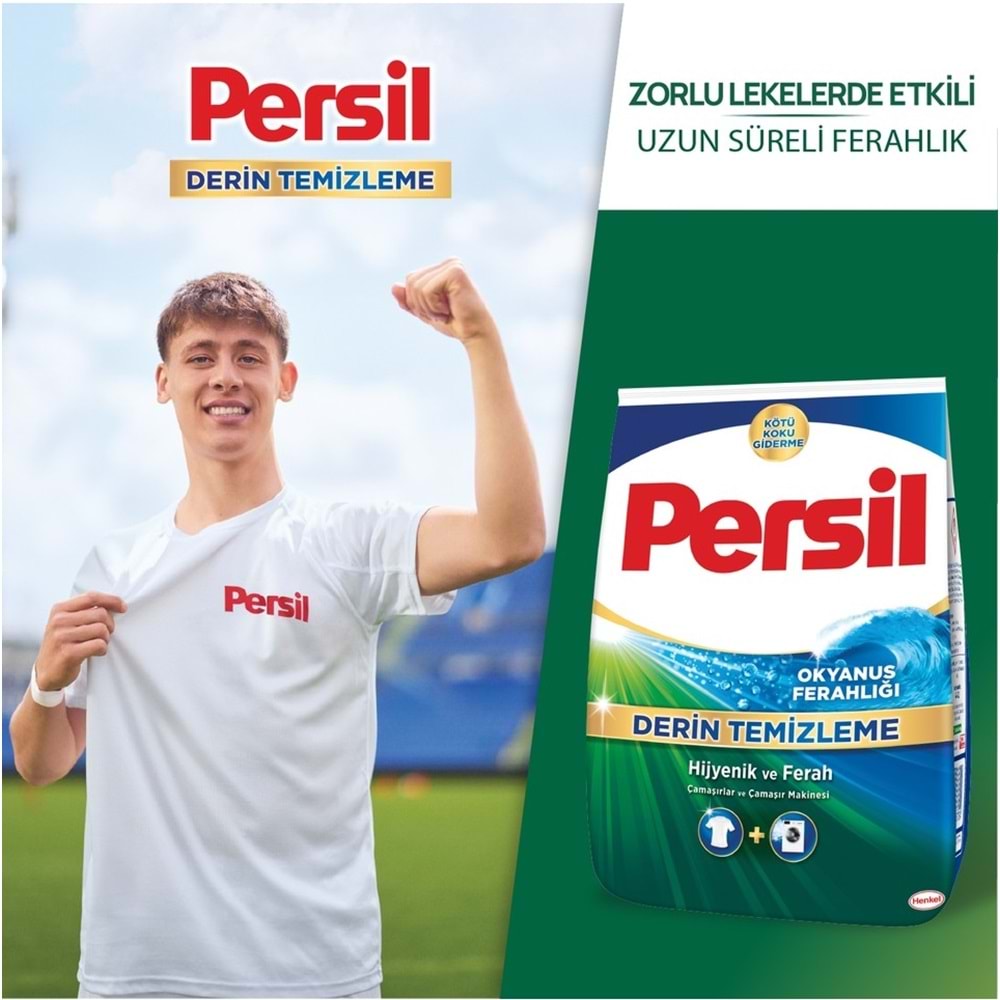 Persil Matik Toz Çamaşır Deterjanı 14KG Derin Temizleme Beyazlar İçin (2PK*7KG) (92 Yıkama)