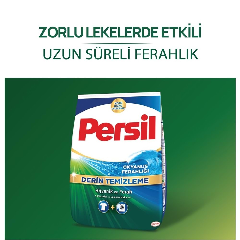 Persil Matik Toz Çamaşır Deterjanı 14KG Derin Temizleme Beyazlar İçin (2PK*7KG) (92 Yıkama)