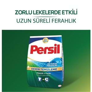 Persil Matik Toz Çamaşır Deterjanı 14KG Derin Temizleme Beyazlar İçin (2PK*7KG) (92 Yıkama)