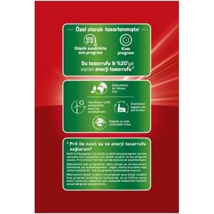 Pril Bulaşık Makinesi Deterjanı Kapsül Tablet Excellence Premium 5 i 1 Arada 480 Adet (8PK*60)