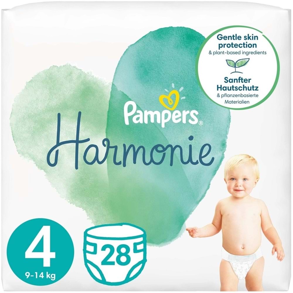 Prima Pampers Harmonie Bebek Bezi 4 Beden 9-14 KG Maxi 140 Adet MeGa Ultra Fırsat Pk