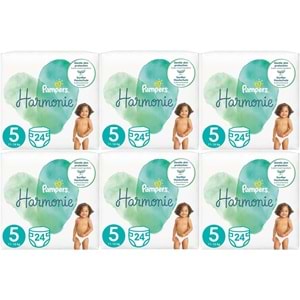 Prima Pampers Harmonie Bebek Bezi 5 Beden 11-16 KG Junior 144 Adet Ekstra Ultra Fırsat Pk