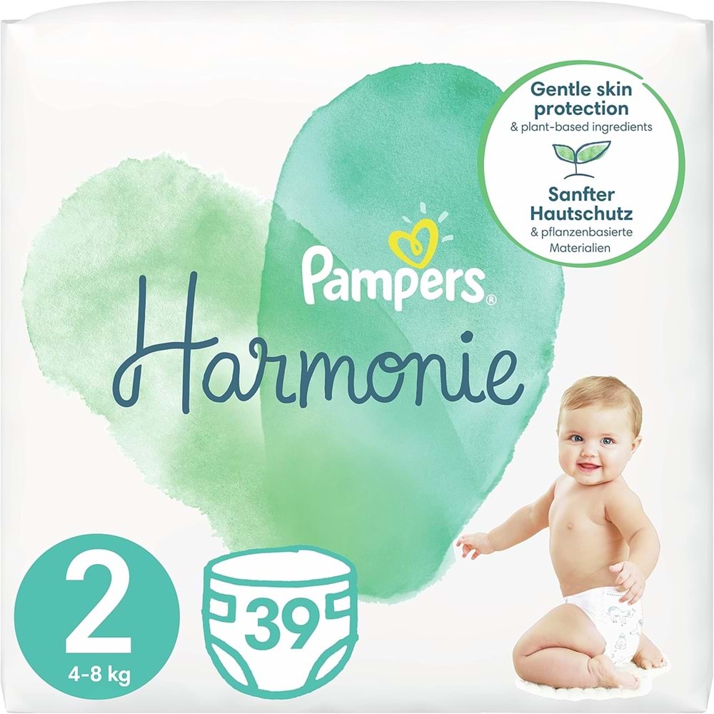 Prima Pampers Harmonie Bebek Bezi Beden:2 (4-8KG) Mini 117 Adet Aylık Ultra Fırsat Pk
