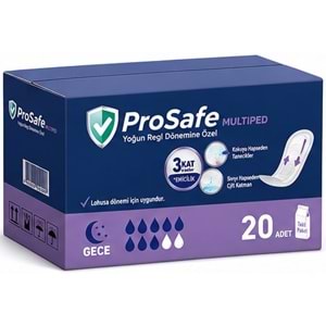 Prosafe Multiped Regl - Mesane - Lohusa Pedi M - Medium - Orta/Gece 20 Adet