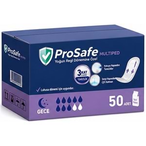 Prosafe Multiped Regl - Mesane - Lohusa Pedi M - Medium - Orta/Gece 50 Adet