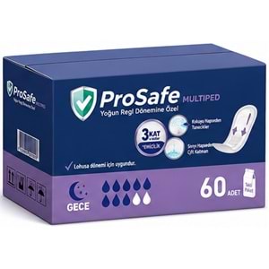 Prosafe Multiped Regl - Mesane - Lohusa Pedi M - Medium - Orta/Gece 60 Adet