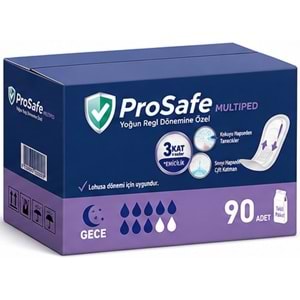 Prosafe Multiped Regl - Mesane - Lohusa Pedi M - Medium - Orta/Gece 90 Adet