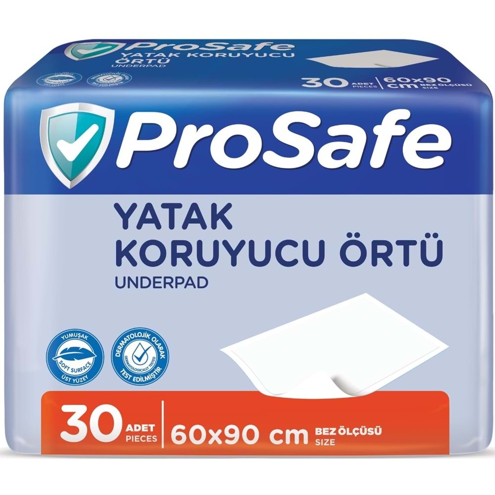 Prosafe Hasta Alt Açma Yatak Koruyucu Örtü 60*90CM 150 Adet (5PK*30)