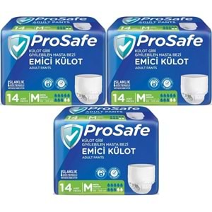 Prosafe Emici Külot Hasta Bezi M - Orta - Medium 42 Adet (3PK*14)