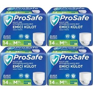 Prosafe Emici Külot Hasta Bezi M - Orta - Medium 56 Adet (4PK*14)