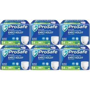 Prosafe Emici Külot Hasta Bezi M - Orta - Medium 84 Adet (6PK*14)
