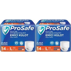 Prosafe Emici Külot Hasta Bezi L - Büyük - Large 28 Adet (2PK*14)