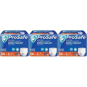 Prosafe Emici Külot Hasta Bezi L - Büyük - Large 42 Adet (3PK*14)