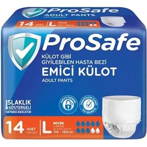 Prosafe Emici Külot Hasta Bezi L - Büyük - Large 168 Adet (12PK*14)