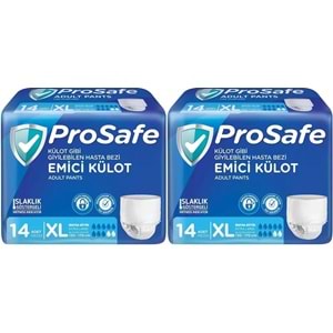 Prosafe Emici Külot Hasta Bezi XL - Ekstra Büyük - Extra Large 28 Adet (2PK*14)