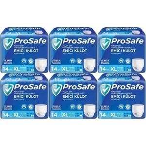 Prosafe Emici Külot Hasta Bezi XL - Ekstra Büyük - Extra Large 84 Adet (6PK*14)