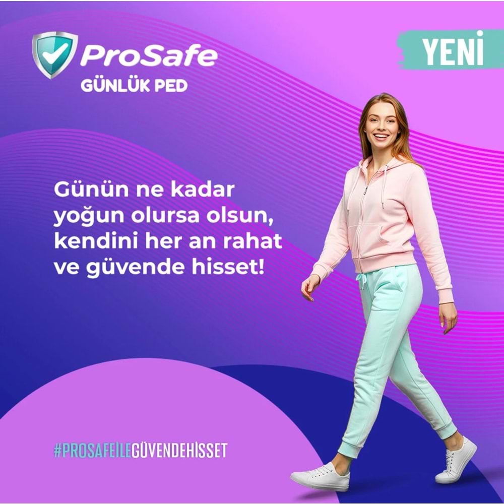 Prosafe Günlük Ped Extra Uzun 480 Adet