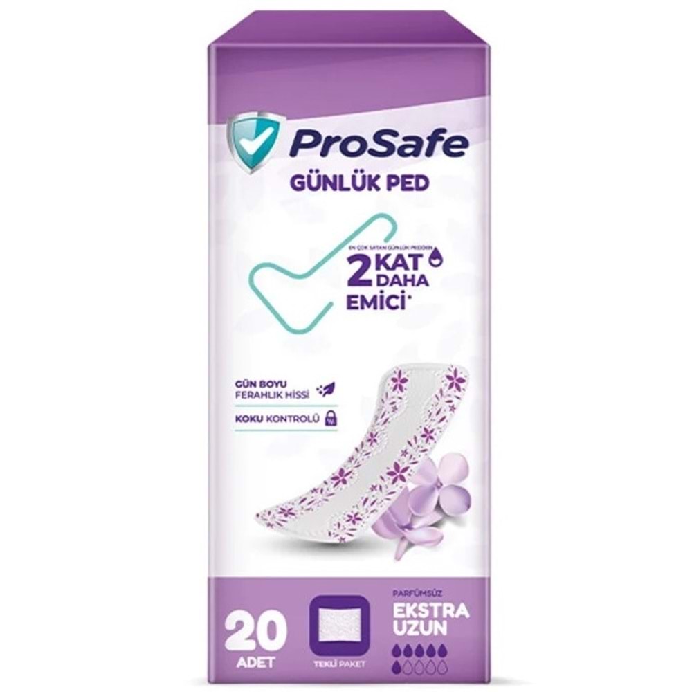 Prosafe Günlük Ped Extra Uzun 960 Adet