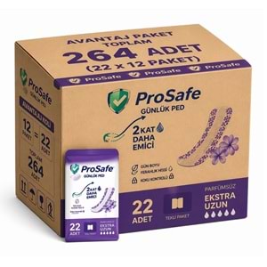 Prosafe Günlük Ped Uzun 264 Adet