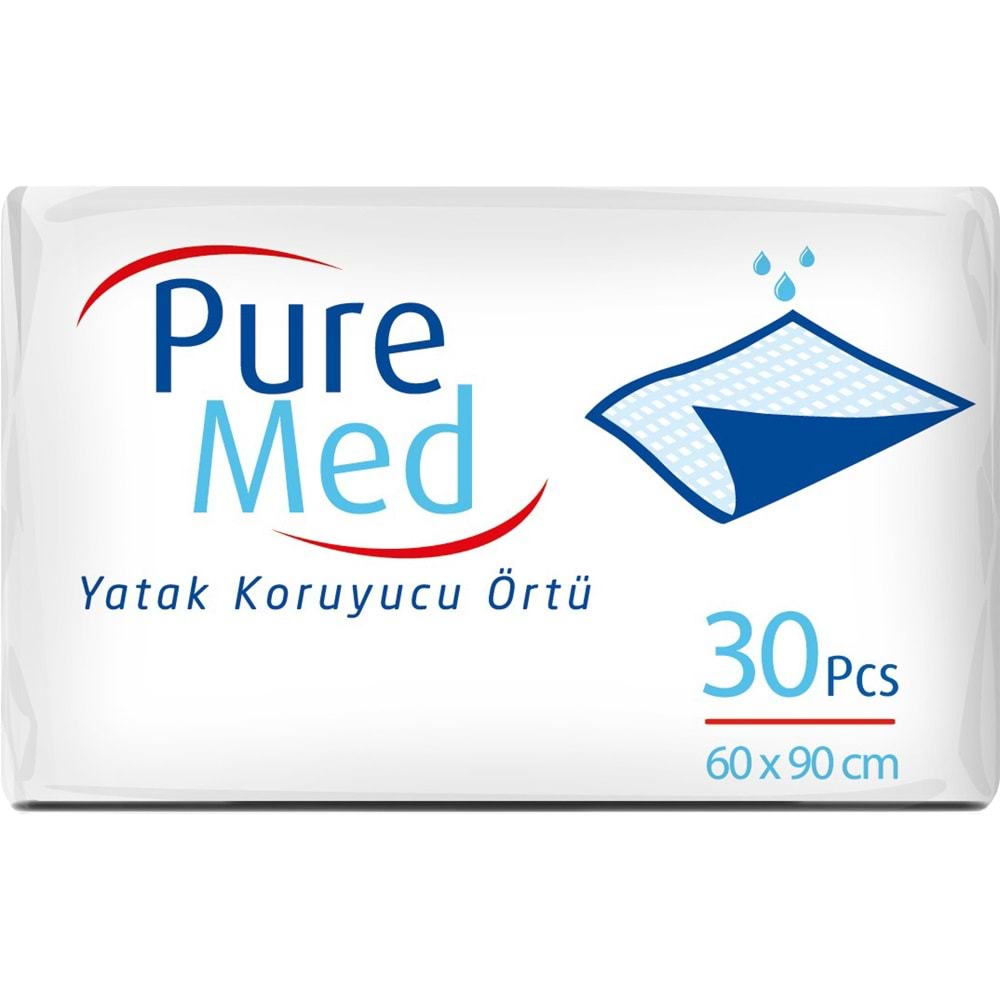 Puremed Hasta Yatak Koruyucu 60*90CM 150 Adet (5PK*30)
