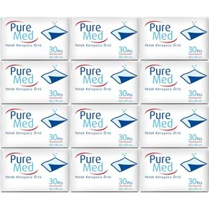 Puremed Hasta Yatak Koruyucu 60*90CM 360 Adet (12PK*30)