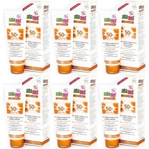 Sebamed Sun Care Çok Yönlü Koruyucu Güneş Kremi 75ML SPF 50+ Faktör (6 Lı Set)