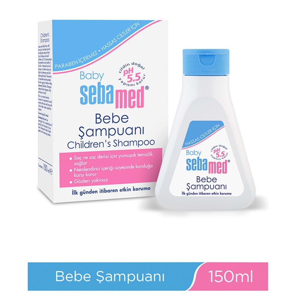 Sebamed Bebek Şampuanı 150ML Yeni Doğan (3 Lü Set)