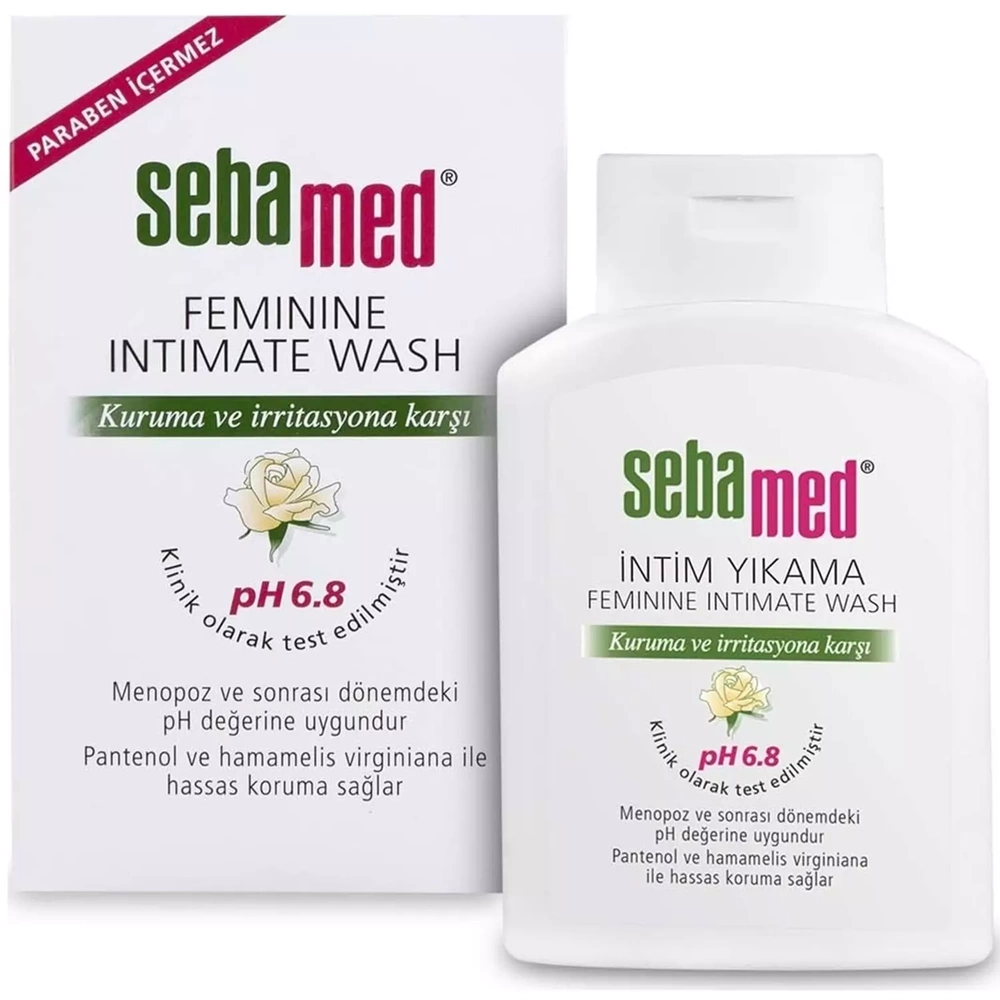 Sebamed İntim Menapoz Likit 200ML PH6.8 (Genital Bölge Temizleyici) (6 Lı Set)