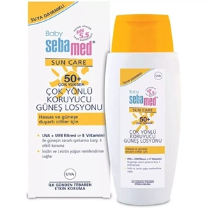 Sebamed Sun Care Bebek Güneş Losyonu Kremi 50+ Faktör 150ML (Hassas Ciltler İçin) (2 Li Set)