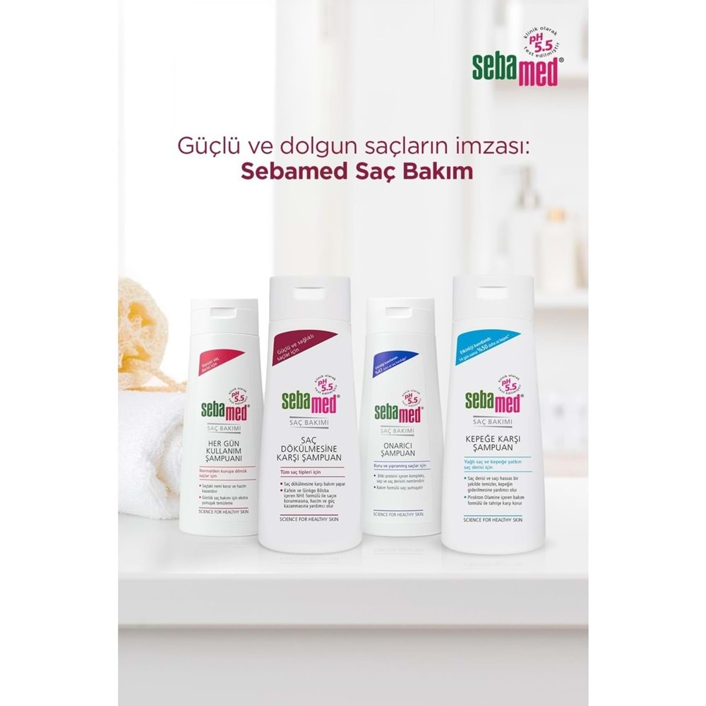 Sebamed Şampuan 400ML Hergün Kullanım (Tüm Saç Tipleri için) (2 Li Set)