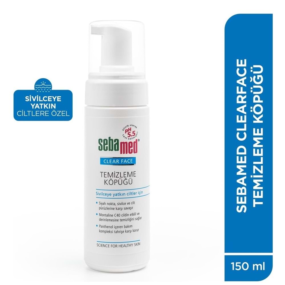 Sebamed Clear Face Yüz Temizleme Köpüğü 150ML (4 Lü Set)