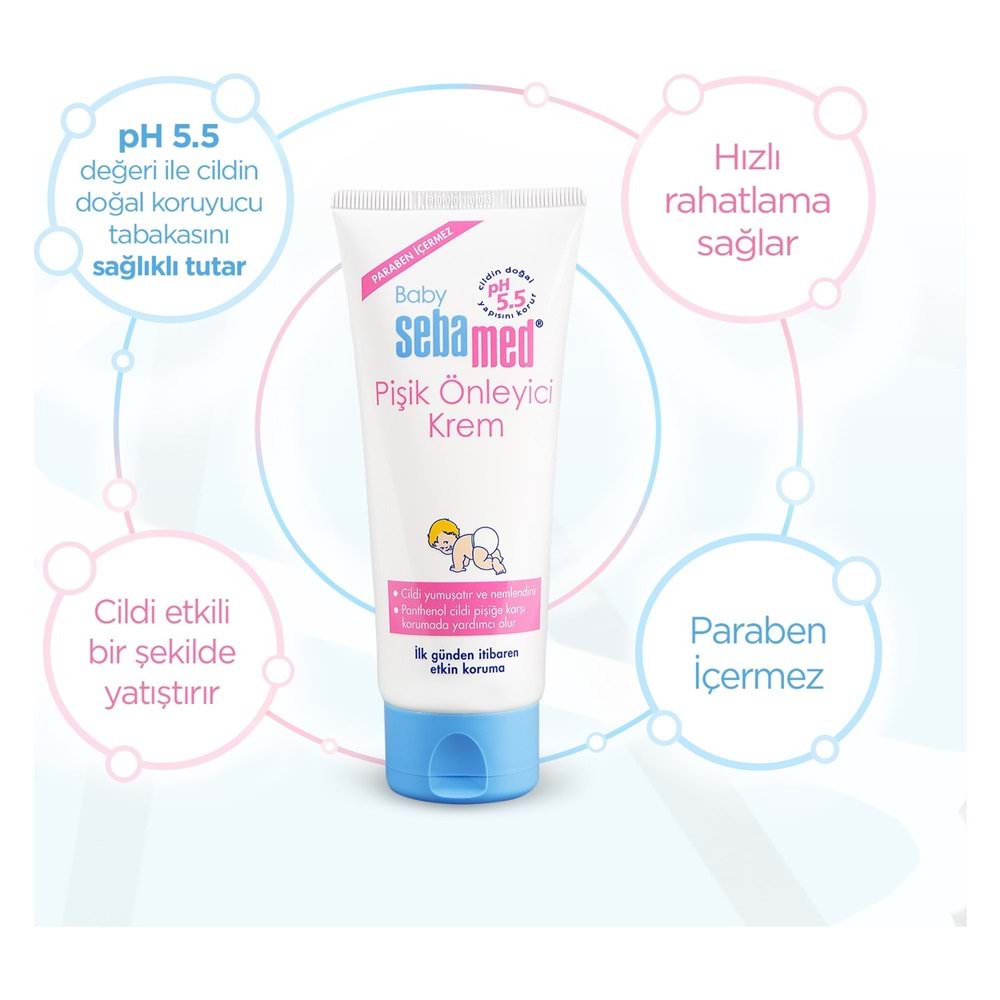 Sebamed Bebek Pişik Önleyici Krem 100ML + 50ML (Toplam 150ML)