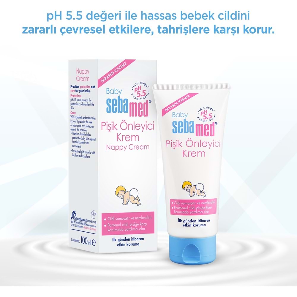 Sebamed Bebek Pişik Önleyici Krem 100ML + 50ML (Toplam 150ML)