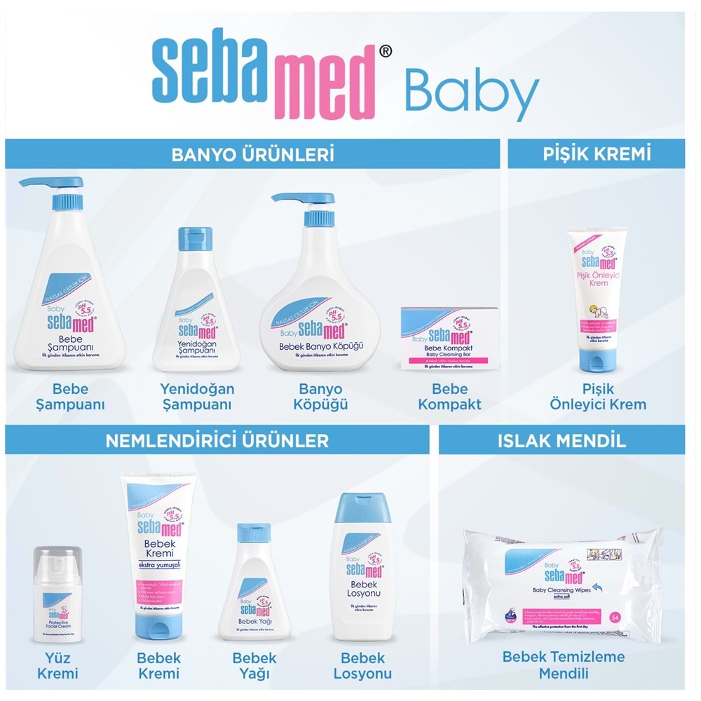 Sebamed Bebek Pişik Önleyici Krem 100ML + 50ML (Toplam 150ML)