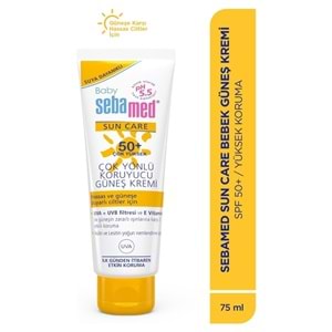 Sebamed Baby Sun Care Güneş Kremi 75ML 50+ Çok Yüksek Faktör Çoçuk (6 Lı Set)