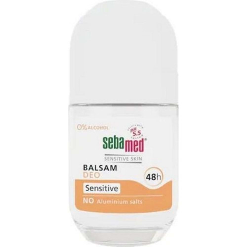 Sebamed Deodorant Roll-On 50ML Balsam Hassas/Sensitive (2 Li Set)