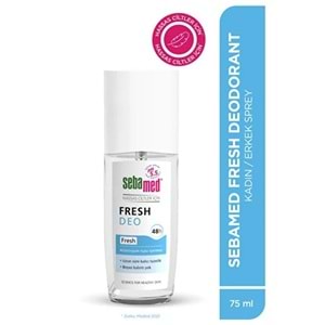 Sebamed Deodorant Sprey 75 ML Fresh (4 Lü Set)