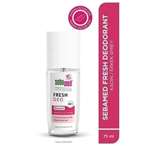 Sebamed Deodorant Sprey 75 ML Fresh Blossom (6 Lı Set)