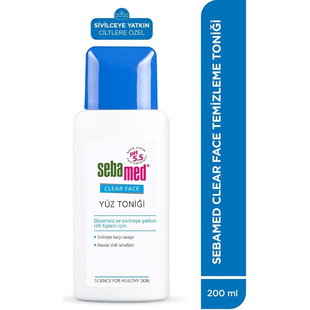 Sebamed Clear Face Yüz Temizleyici Toniği 200ML (3 Lü Set)