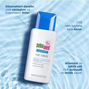 Sebamed Clear Face Yüz Temizleyici Toniği 200ML (4 Lü Set)