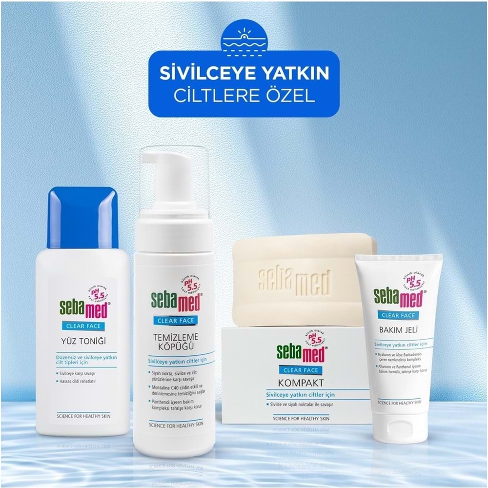 Sebamed Clear Face Yüz Temizleyici Toniği 200ML (4 Lü Set)